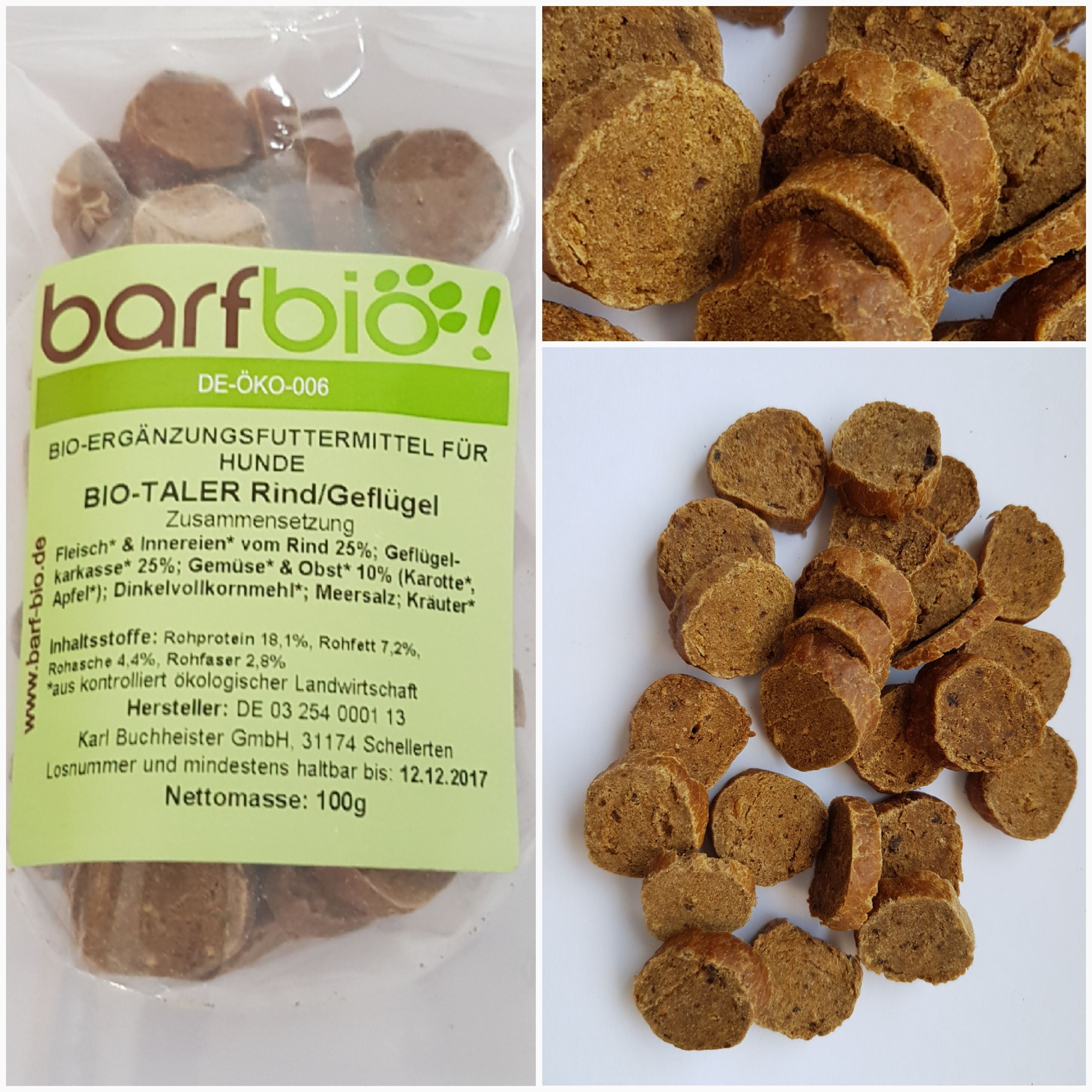 BIO-TALER Rind/Geflügel 100g